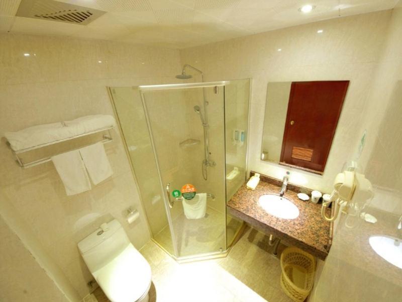 Greentree Inn Jiangsu Taizhou Jingjiang Bus Station Express Hotel Exterior foto