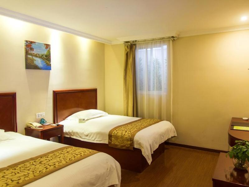 Greentree Inn Jiangsu Taizhou Jingjiang Bus Station Express Hotel Exterior foto
