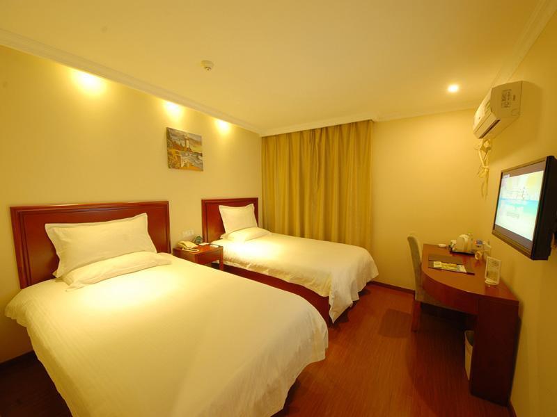 Greentree Inn Jiangsu Taizhou Jingjiang Bus Station Express Hotel Exterior foto