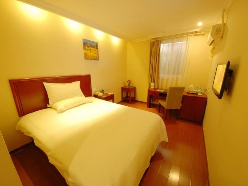 Greentree Inn Jiangsu Taizhou Jingjiang Bus Station Express Hotel Exterior foto