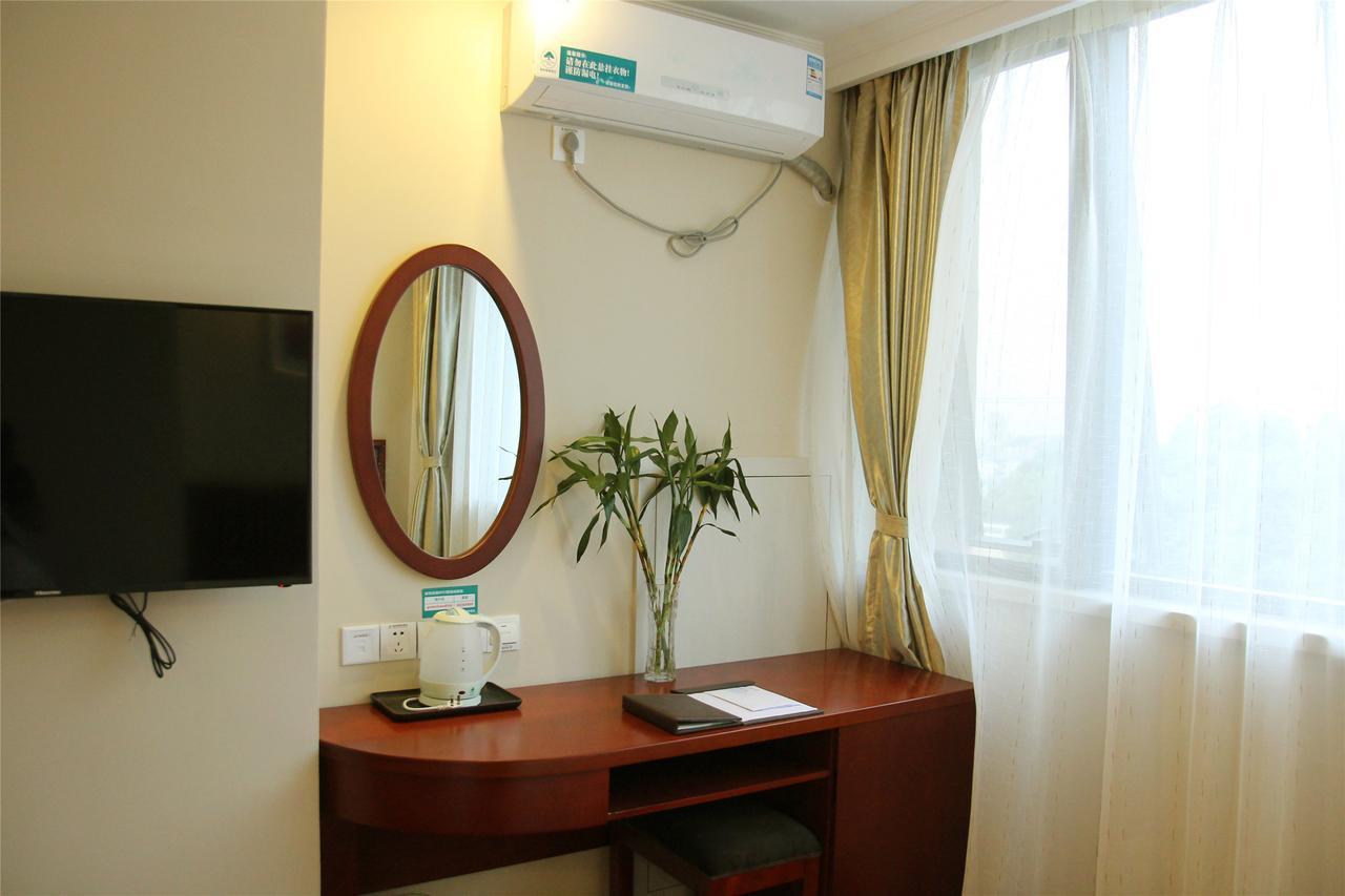 Greentree Inn Jiangsu Taizhou Jingjiang Bus Station Express Hotel Exterior foto
