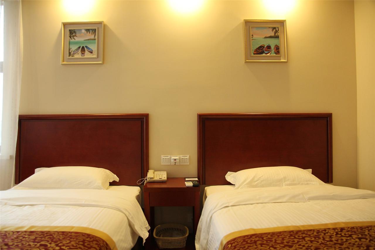 Greentree Inn Jiangsu Taizhou Jingjiang Bus Station Express Hotel Exterior foto