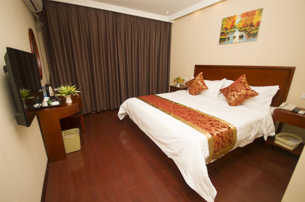 Greentree Inn Jiangsu Taizhou Jingjiang Bus Station Express Hotel Exterior foto